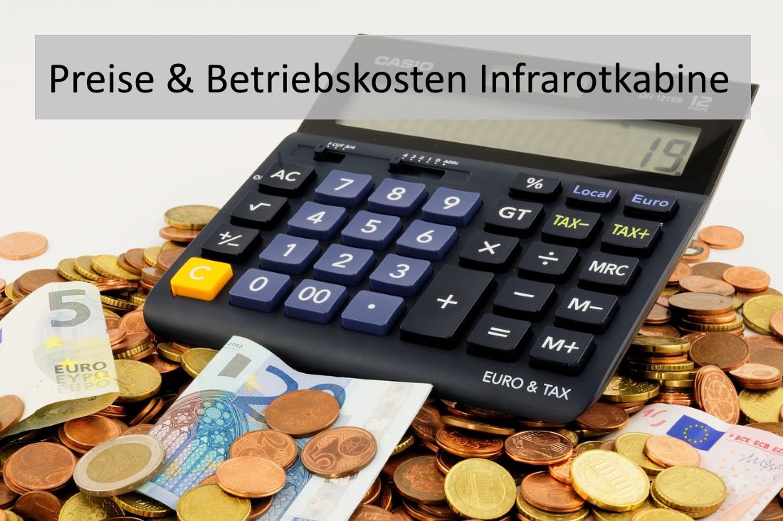 Infrarotkabine Preis: Mit diesen Kosten müssen Sie rechnen