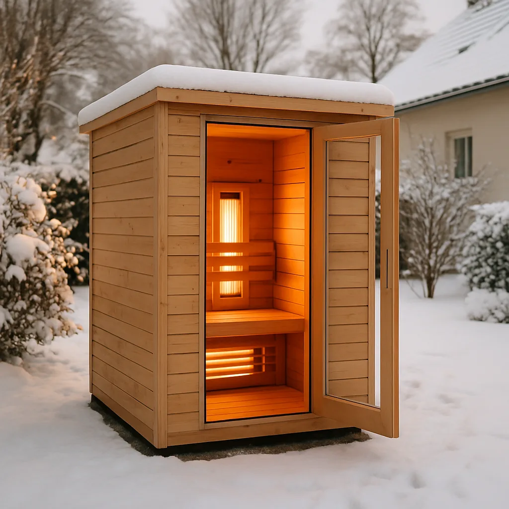 IR Kabine Schnee