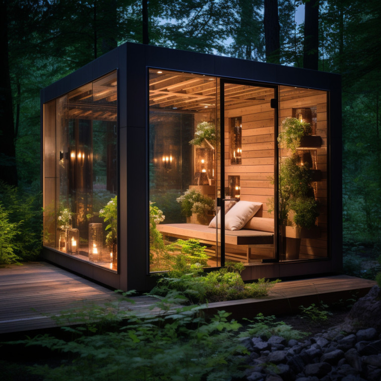 Outdoor Infrarotkabine Wann sich die IRKabine für den Garten lohnt